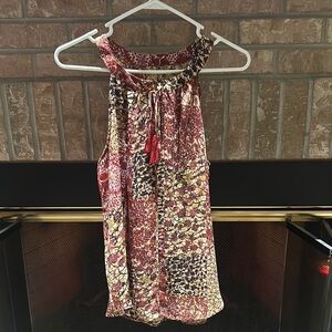 Multicolor Sleeveless Blouse